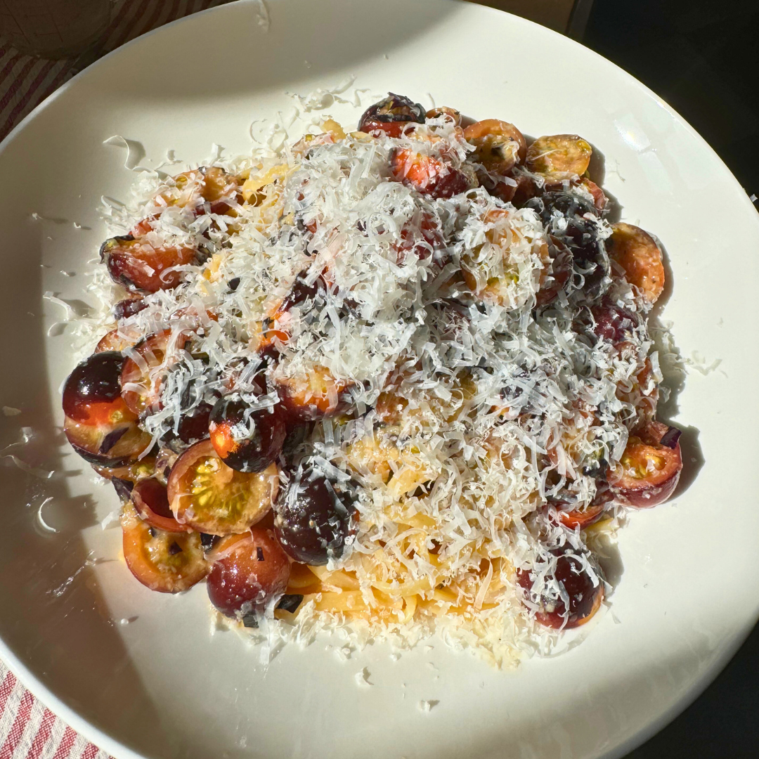 Tomato Pasta with Perilla