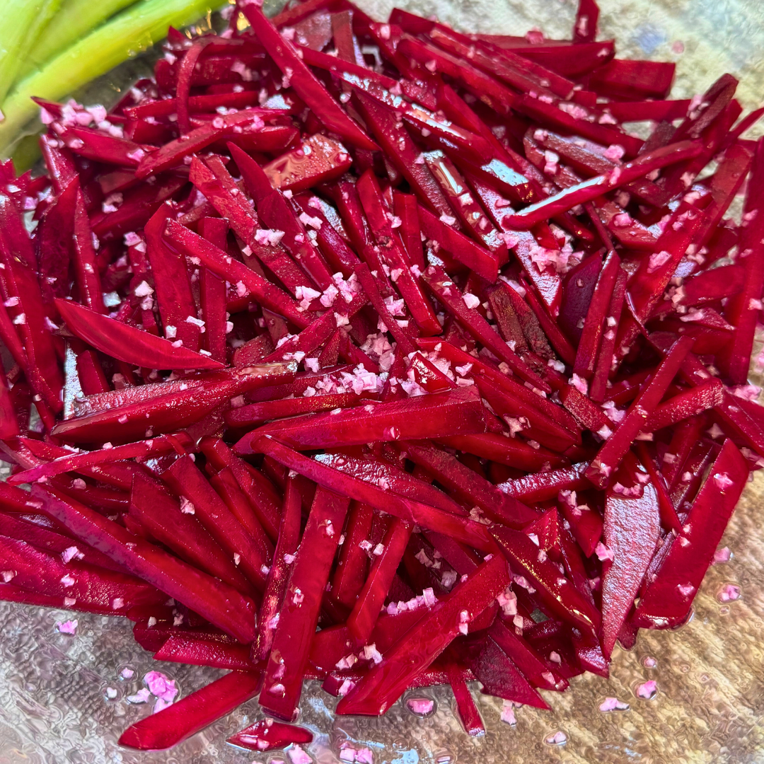 Fresh Beet Kimchi