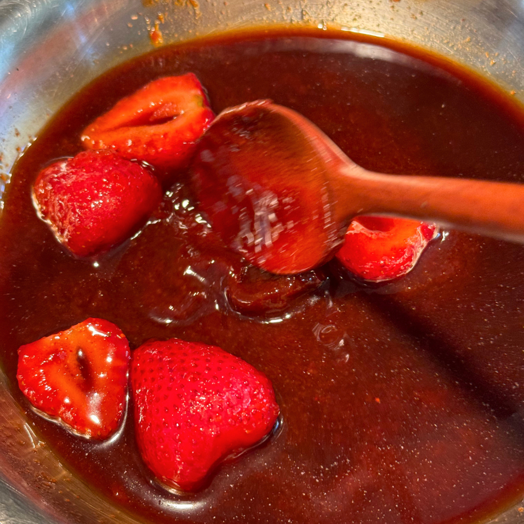 Strawberry Gochujang Fried Chicken